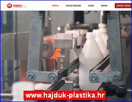 Plastika, guma, ambalaža, www.hajduk-plastika.hr