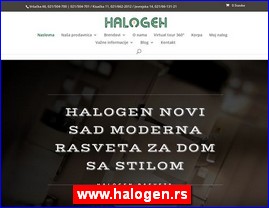 Rasveta, www.halogen.rs