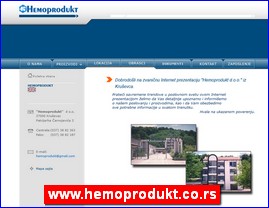Higijenska oprema, www.hemoprodukt.co.rs
