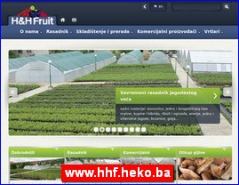 Voće, povrće, prerada hrane, www.hhf.heko.ba