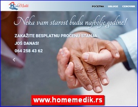 Ordinacije, lekari, bolnice, banje, laboratorije, www.homemedik.rs