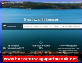 Hoteli, smeštaj, Hrvatska, www.horvatorszagapartmanok.net