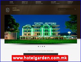 Hoteli, smetaj, Severna Makedonija, www.hotelgarden.com.mk