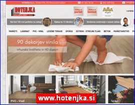 Podne obloge, parket, tepisi, www.hotenjka.si