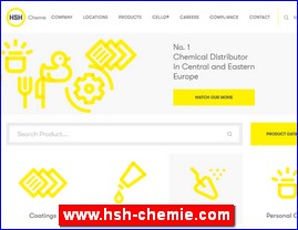 Hemija, hemijska industrija, www.hsh-chemie.com