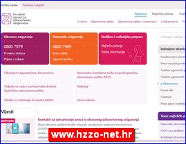 Ordinacije, lekari, bolnice, banje, laboratorije, www.hzzo-net.hr