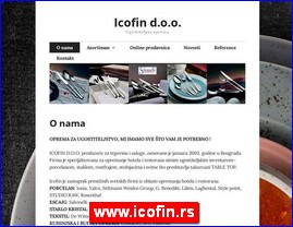 Ugostiteljska oprema, oprema za restorane, posue, www.icofin.rs