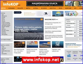 Hoteli, moteli, hosteli,  apartmani, smeštaj, www.infokop.net