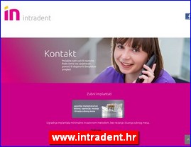 Stomatološke ordinacije, stomatolozi, zubari, www.intradent.hr