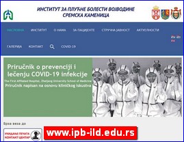 Ordinacije, lekari, bolnice, banje, laboratorije, www.ipb-ild.edu.rs
