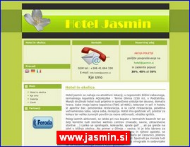 Hoteli, moteli, hosteli,  apartmani, smeštaj, www.jasmin.si