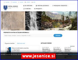 Gradovi, regije  , www.jesenice.si