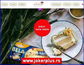 Konditorski proizvodi, keks, čokolade, bombone, torte, sladoledi, poslastičarnice, www.jokerplus.rs