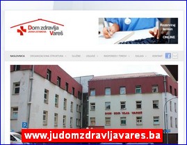 Ordinacije, lekari, bolnice, banje, laboratorije, www.judomzdravljavares.ba