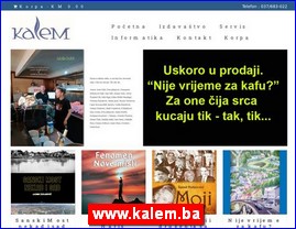 Knjievnost, knjige, izdavatvo, www.kalem.ba