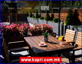 Hoteli, smetaj, Severna Makedonija, www.kapri.com.mk