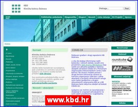 Ordinacije, lekari, bolnice, banje, laboratorije, www.kbd.hr