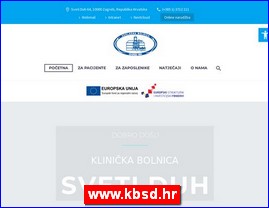 Ordinacije, lekari, bolnice, banje, laboratorije, www.kbsd.hr