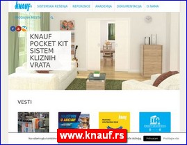 Građevinarstvo, građevinska oprema, građevinski materijal, www.knauf.rs