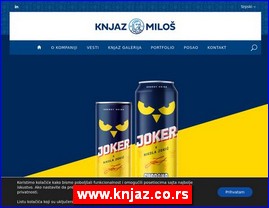 Sokovi, bezalkoholna pića, kafa, www.knjaz.co.rs