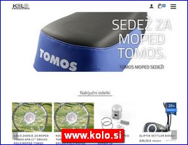 Sportska oprema, www.kolo.si