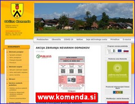 Gradovi, regije  , www.komenda.si