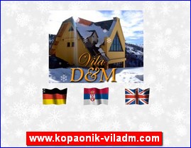 Hoteli, moteli, hosteli,  apartmani, smeštaj, www.kopaonik-viladm.com