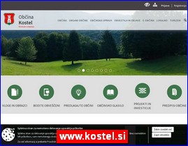 Gradovi, regije  , www.kostel.si