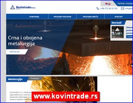 Industrija metala, www.kovintrade.rs