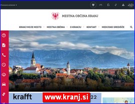 Gradovi, regije  , www.kranj.si