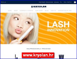 Frizeri, saloni lepote, kozmetiki saloni, www.kryolan.hr
