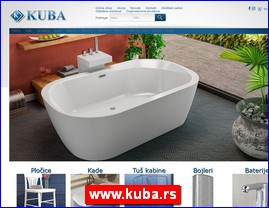 Sanitarije, vodooprema, www.kuba.rs