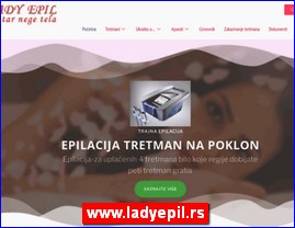 Frizeri, saloni lepote, kozmetiki saloni, www.ladyepil.rs