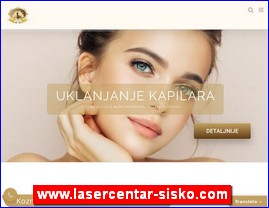 Ordinacije, lekari, bolnice, banje, laboratorije, www.lasercentar-sisko.com