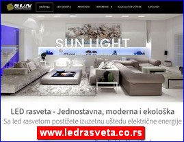 Rasveta, www.ledrasveta.co.rs