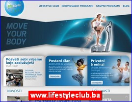 Sportski klubovi, atletika, atletski klubovi, gimnastika, gimnastički klubovi, aerobik, pilates, Yoga, www.lifestyleclub.ba