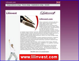 Knjigovodstvo, računovodstvo, www.lilinvest.com