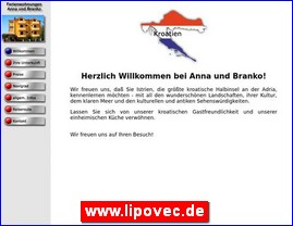 Hoteli, smeštaj, Hrvatska, www.lipovec.de