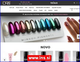Kozmetika, kozmetiki proizvodi, www.lns.si