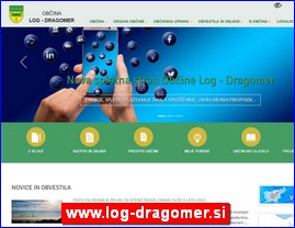 Gradovi, regije  , www.log-dragomer.si