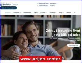 Ordinacije, lekari, bolnice, banje, Srbija, www.lorijen.center