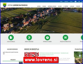 Gradovi, regije  , www.lovrenc.si