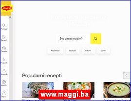 Voće, povrće, prerada hrane, www.maggi.ba