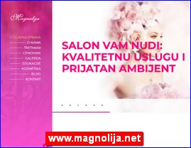 Frizeri, saloni lepote, kozmetiki saloni, www.magnolija.net
