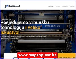 Plastika, guma, ambalaža, www.magroplast.ba