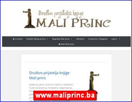 Knjievnost, knjige, izdavatvo, www.maliprinc.ba