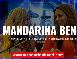 Muziari, bendovi, folk, pop, rok, www.mandarinabend.com