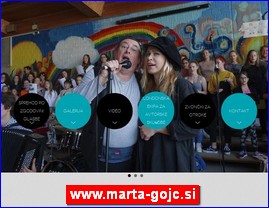 Muziari, bendovi, folk, pop, rok, www.marta-gojc.si