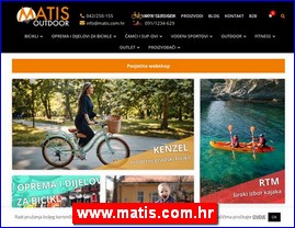 Sportska oprema, www.matis.com.hr