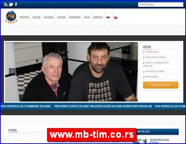 Transport, pedicija, skladitenje, Srbija, www.mb-tim.co.rs